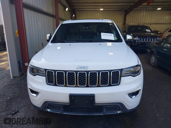 2017 Jeep Grand Cherokee Limited with VIN 1C4RJEBG9HC846715, listed as a IAAI auction lot 41949141 with 88,068 mi miles. Bid and sale history available at carsss.com. Image 12.