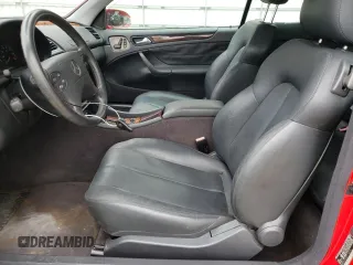 2002 Mercedes-Benz CLK 320/430 with VIN WDBLK65G02T114516, listed as a Copart auction lot 70672914 with 51,844 mi miles and Salvage Title. Bid and sale history available at DreamBid. Image 7.