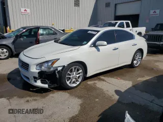 2013 Nissan Maxima SV with VIN 1N4AA5AP9DC831694, listed as a Copart auction lot 52857515 with 131,286 mi miles and Salvage Title. Bid and sale history available at DreamBid. Image 1.