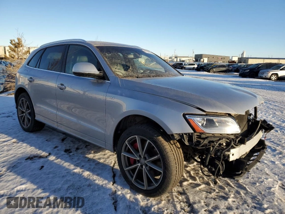 2016 Audi SQ5 Premium Plus with VIN WA1CCAFP6GA093149, listed as a Copart auction lot 87686265 with 183,280 mi miles and Salvage Title. Bid and sale history available at carsss.com. Image 4.