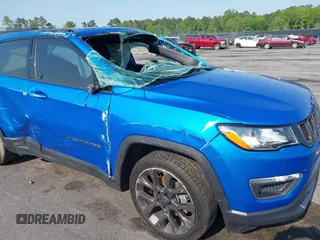 2021 Jeep Compass 80th Anniversary with VIN 3C4NJCEB3MT531703, listed as a IAAI auction lot 42006349 with 73,876 mi miles and . Bid and sale history available at carsss.com. Image 14.