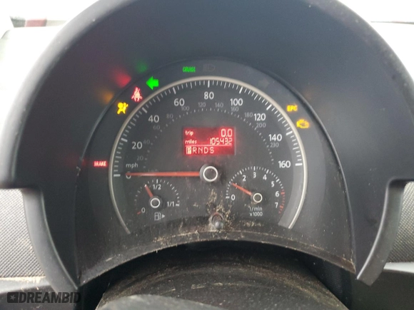 2010 Volkswagen New Beetle Coupe with VIN 3VWPG3AG9AM011291, listed as a Copart auction lot 53361115 with 105,432 mi miles and Salvage Title. Bid and sale history available at carsss.com. Image 9.