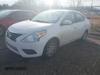 2016 Nissan Versa S Plus with VIN 3N1CN7AP4GL802506, listed as a IAAI auction lot 41337725 with 143,251 mi miles. Bid and sale history available at carsss.com. Image 2.
