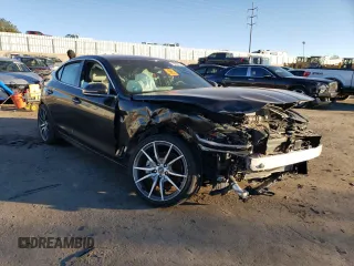 2023 Genesis G70 2.0T with VIN KMTG34TA5PU129289, listed as a Copart auction lot 81873864 with Not Provided miles and Non Repairable. Bid and sale history available at carsss.com. Image 4.