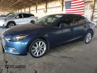 2017 Mazda 3 Touring z VIN 3MZBN1V71HM100524, wystawiony jako Copart lot #61054585 z przebiegiem 100 917 mil mil oraz Czysty tytuł • Clean title. Historia ofert i sprzedaży dostępna na DreamBid. Obrazek 1.