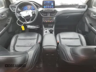 2021 Ford Escape Titanium with VIN 1FMCU9J9XMUA57500, listed as a Copart auction lot 46322915 with 67,101 mi miles and Salvage Title. Bid and sale history available at carsss.com. Image 8.