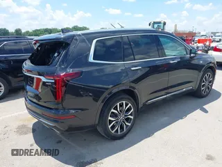 2020 Cadillac XT6 FWD Premium Luxury with VIN 1GYKPCRS0LZ220243, listed as a IAAI auction lot 42567404 with 45,643 mi miles and . Bid and sale history available at DreamBid. Image 4.