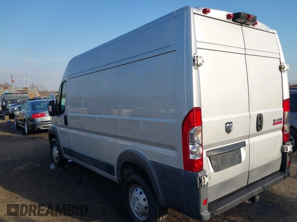 2015 Ram ProMaster Cargo with VIN 3C6TRVBG9FE516729, listed as a IAAI auction lot 41825653 with 141,706 mi miles. Bid and sale history available at carsss.com. Image 3.
