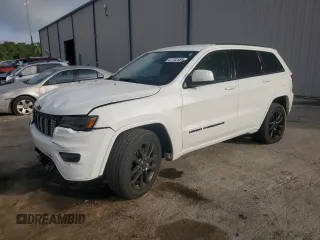 2022 Jeep Grand Cherokee Laredo X with VIN 1C4RJEAG5NC128379, listed as a Copart auction lot 57782555 with 32,715 mi miles and Salvage title. Bid and sale history available at DreamBid. Image 1.