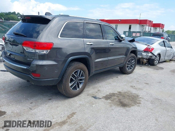 2019 Jeep Grand Cherokee Limited z VIN 1C4RJFBGXKC642891, wystawiony jako IAAI lot #42713804 z przebiegiem 53 910 mil mil oraz . Historia ofert i sprzedaży dostępna na DreamBid. Obrazek 4.