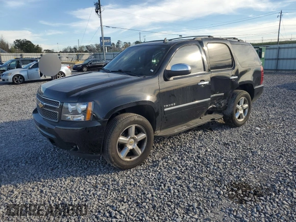 2013 Chevrolet Tahoe LTZ with VIN 1GNSCCE04DR162474, listed as a Copart auction lot 49386335 with 331,358 mi miles and Salvage title. Bid and sale history available at DreamBid. Image 1.