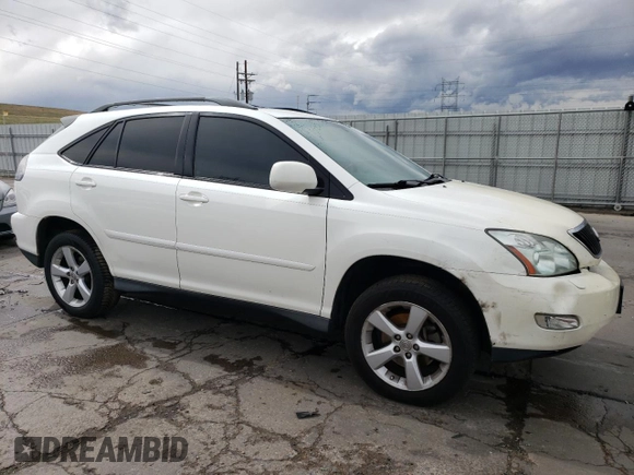 2007 Lexus RX 350 with VIN 2T2HK31UX7C038993, listed as a Copart auction lot 51102885 with 255,208 mi miles and Salvage Title. Bid and sale history available at DreamBid. Image 4.