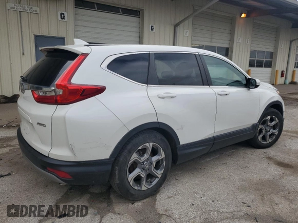 2019 Honda CR-V EX with VIN 2HKRW2H56KH674094, listed as a Copart auction lot 54145205 with Not Provided miles and Salvage Title. Bid and sale history available at DreamBid. Image 3.