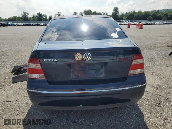 2005 Volkswagen Jetta GL with VIN 3VWRK69M85M026132, listed as a Copart auction lot 64153735 with 92,964 mi miles and Salvage title. Bid and sale history available at DreamBid. Image 6.