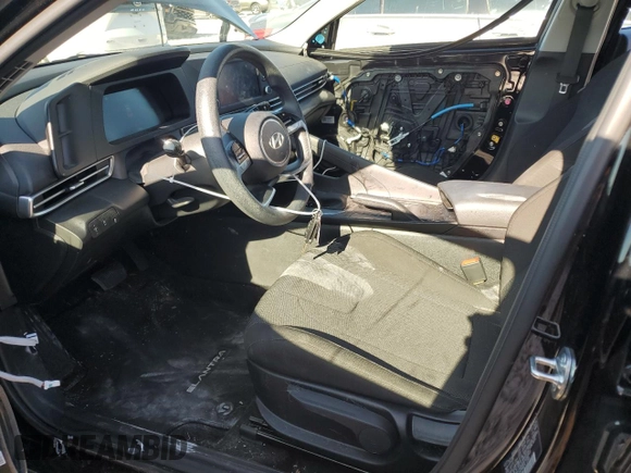 2024 Hyundai Elantra SE with VIN KMHLL4DG4RU696849, listed as a Copart auction lot 85215944 with 13,650 mi miles and Clean title. Bid and sale history available at DreamBid. Image 7.