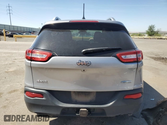 2016 Jeep Cherokee Latitude with VIN 1C4PJMCS9GW215870, listed as a Copart auction lot 57992675 with 212,594 mi miles and Salvage title. Bid and sale history available at DreamBid. Image 6.