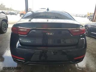 2017 Kia Cadenza Premium with VIN KNALB4J17H5066255, listed as a Copart auction lot 50969525 with 101,690 mi miles and Salvage Title. Bid and sale history available at carsss.com. Image 6.