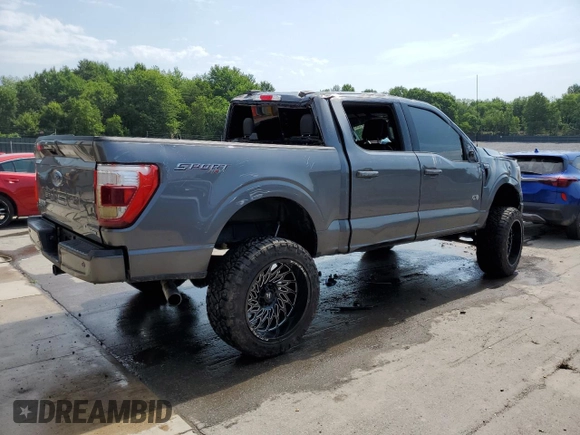 2021 Ford F-150 XL с VIN 1FTFW1E88MFB97547, выставлен на аукционе Copart как лот 62091295 с пробегом 42 654 миль миль и Списание • Salvage title. История ставок и продаж доступна на DreamBid. Изображение 3.