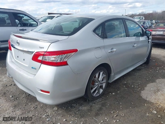 2013 Nissan Sentra SV with VIN 3N1AB7AP8DL627317, listed as a IAAI auction lot 41700787 with 116,244 mi miles. Bid and sale history available at carsss.com. Image 4.