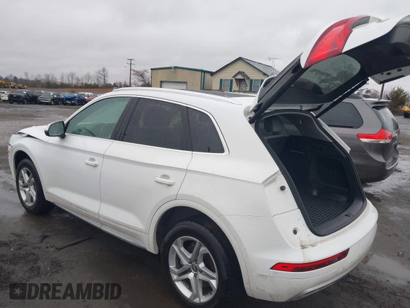 2019 Audi Q5 Premium with VIN WA1ANAFY0K2093743, listed as a IAAI auction lot 41443852 with 63,874 mi miles. Bid and sale history available at carsss.com. Image 3.