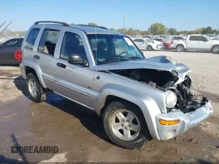 2002 Jeep Liberty Limited with VIN 1J4GK58K32W342001, listed as a IAAI auction lot 42180388 with 207,053 mi miles and . Bid and sale history available at DreamBid. Image 1.