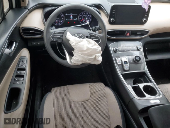 2022 Hyundai Santa Fe SE z VIN 5NMS14AJ7NH435951, wystawiony jako Copart lot #57173405 z przebiegiem 33 360 mil mil oraz Szkoda całkowita • Salvage title. Historia ofert i sprzedaży dostępna na DreamBid. Obrazek 8.