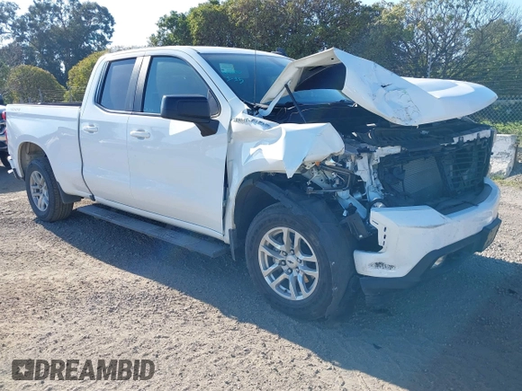 2021 Chevrolet Silverado 1500 RST with VIN 1GCRYEED5MZ225587, listed as a IAAI auction lot 41347939 with 40,779 mi miles and . Bid and sale history available at DreamBid. Image 1.