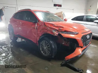 2019 Hyundai Kona SEL with VIN KM8K2CAA6KU207284, listed as a Copart auction lot 50717045 with 30,024 mi miles and Salvage Title. Bid and sale history available at DreamBid. Image 4.
