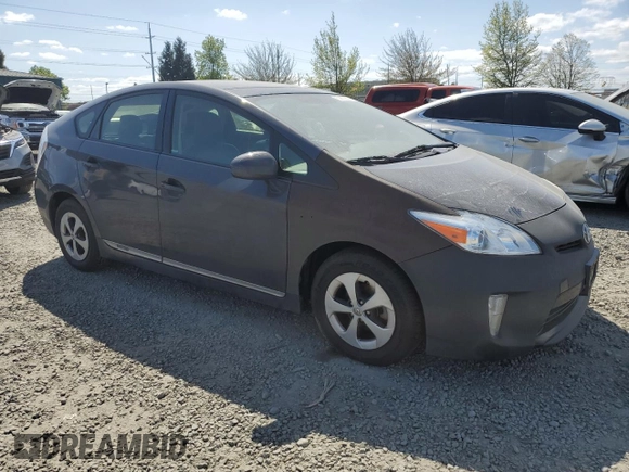 2012 Toyota Prius One with VIN JTDKN3DU2C5387327, listed as a Copart auction lot 53833305 with 168,765 mi miles and Clean Title. Bid and sale history available at carsss.com. Image 4.