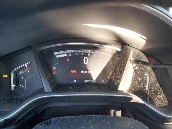 2020 Honda CR-V EX with VIN 5J6RW2H53LA017496, listed as a Copart auction lot 81454484 with 12,322 mi miles and Salvage Title. Bid and sale history available at DreamBid. Image 9.