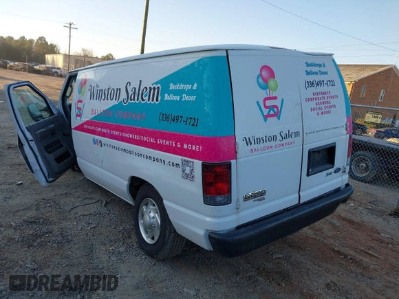 2012 Ford Econoline Cargo Commercial z VIN 1FTNE2EL3CDA08807, wystawiony jako IAAI lot #41293231 z przebiegiem 88 819 mil mil oraz . Historia ofert i sprzedaży dostępna na DreamBid. Obrazek 3.