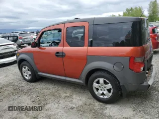 2005 Honda Element EX with VIN 5J6YH28615L029801, listed as a Copart auction lot 54927895 with 164,360 mi miles and Salvage Title. Bid and sale history available at DreamBid. Image 2.
