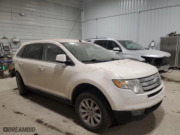 2008 Ford Edge Limited with VIN 2FMDK39C88BB12710, listed as a Copart auction lot 83646774 with 0 mi miles and Salvage Title. Bid and sale history available at carsss.com. Image 4.