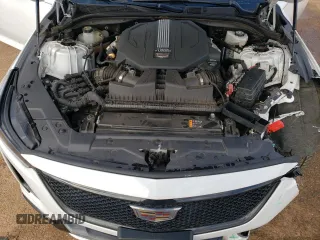 2020 Cadillac CT5 V-Series with VIN 1G6DR5RWXL0134419, listed as a Copart auction lot 43484835 with 51,734 mi miles and Salvage Title. Bid and sale history available at carsss.com. Image 11.