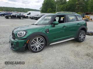 2023 MINI Countryman Cooper S with VIN WMZ83BR08P3P84672, listed as a Copart auction lot 53982075 with 9,858 mi miles and Salvage title. Bid and sale history available at DreamBid. Image 1.