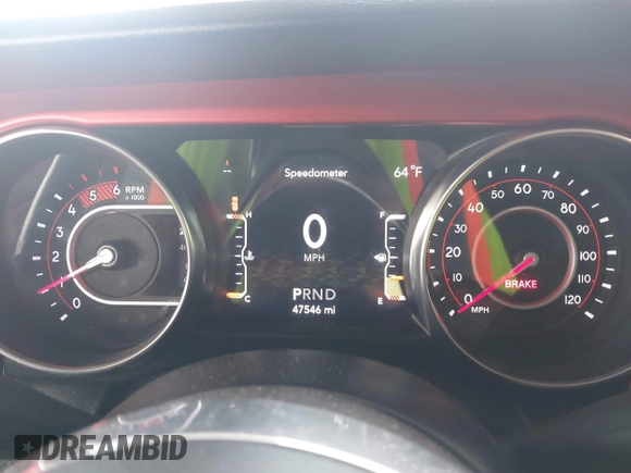 2022 Jeep Wrangler Unlimited Rubicon z VIN 1C4JJXFM6NW234295, wystawiony jako IAAI lot #41906475 z przebiegiem 47 546 mil mil oraz . Historia ofert i sprzedaży dostępna na DreamBid. Obrazek 7.