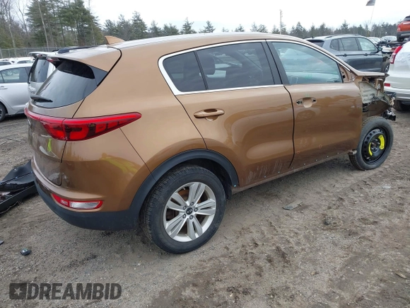 2017 Kia Sportage LX with VIN KNDPMCAC6H7042379, listed as a IAAI auction lot 41661505 with 113,370 mi miles and . Bid and sale history available at carsss.com. Image 4.
