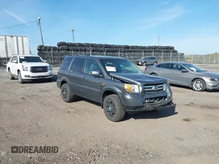 2008 Honda Pilot VP with VIN 5FNYF18208B008772, listed as a IAAI auction lot 42098599 with 186,981 mi miles and . Bid and sale history available at DreamBid. Image 1.