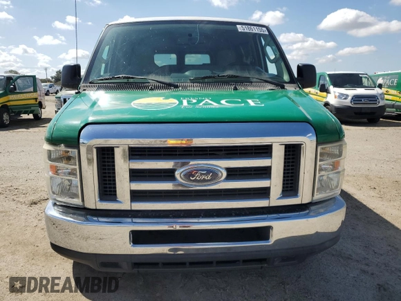 2012 Ford Econoline Passenger XL with VIN 1FBNE3BL9CDA16618, listed as a Copart auction lot 51861155 with 223,710 mi miles and Clean title. Bid and sale history available at DreamBid. Image 5.