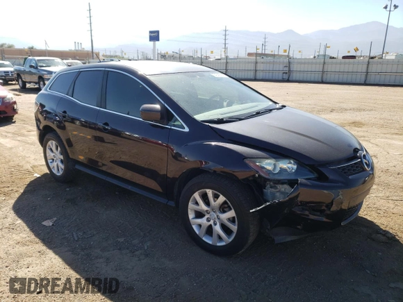 2007 Mazda CX-7 Sport with VIN JM3ER293X70149702, listed as a Copart auction lot 74043654 with 115,174 mi miles and Salvage Title. Bid and sale history available at carsss.com. Image 4.
