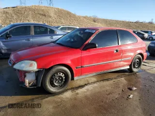 2000 Honda Civic DX with VIN 2HGEJ6348YH102076, listed as a Copart auction lot 47065905 with 198,093 mi miles and Salvage Title. Bid and sale history available at carsss.com. Image 1.
