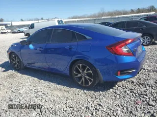 2021 Honda Civic Sport with VIN 2HGFC2F89MH510022, listed as a Copart auction lot 46923315 with 66,655 mi miles and Salvage Title. Bid and sale history available at DreamBid. Image 2.