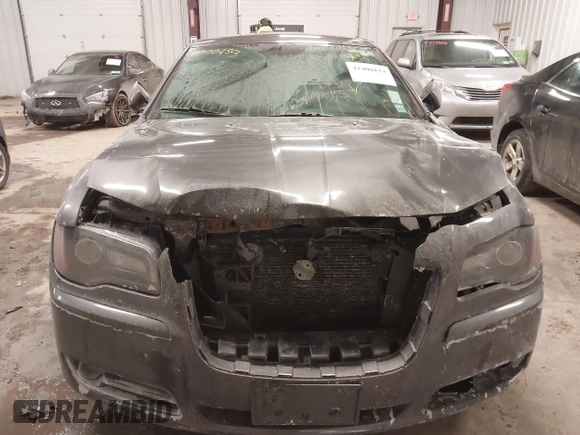 2014 Chrysler 300 with VIN 2C3CCAGG0EH297937, listed as a IAAI auction lot 41400153 with 161,186 mi miles. Bid and sale history available at carsss.com. Image 12.