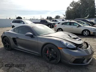 2018 Porsche 718 Cayman S z VIN WP0AB2A82JK278693, wystawiony jako Copart lot #42870264 z przebiegiem 43 164 mil mil oraz . Historia ofert i sprzedaży dostępna na DreamBid. Obrazek 4.