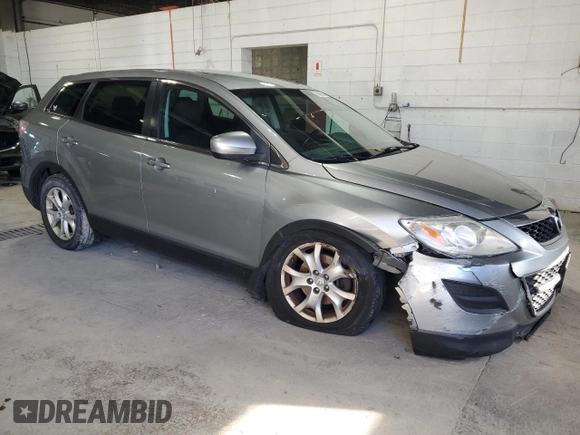 2012 Mazda CX-9 Sport with VIN JM3TB3BA3C0355965, listed as a Copart auction lot 79699604 with 262,050 mi miles and Salvage Title. Bid and sale history available at carsss.com. Image 4.