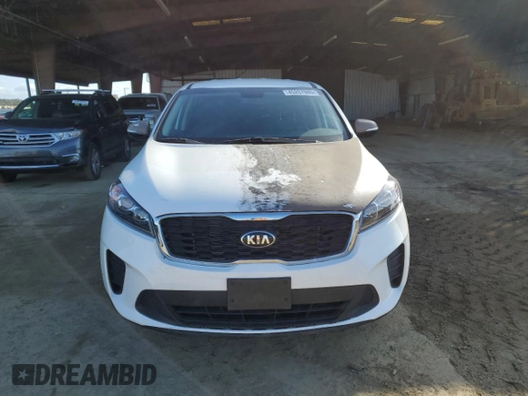 2019 Kia Sorento LX with VIN 5XYPG4A33KG553572, listed as a Copart auction lot 45207085 with 51,857 mi miles and Salvage Title. Bid and sale history available at carsss.com. Image 5.