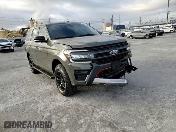 2024 Ford Expedition Timberline with VIN 1FMJU1RG0REA53176, listed as a Copart auction lot 47636545 with 7,915 mi miles and Salvage title. Bid and sale history available at DreamBid. Image 12.