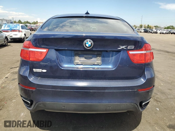 2011 BMW X6 50i with VIN 5UXFG8C51BLZ95772, listed as a Copart auction lot 65733764 with 94,467 mi miles and Salvage Title. Bid and sale history available at carsss.com. Image 6.