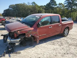 2013 Nissan Titan SL with VIN 1N6BA0ED7DN312114, listed as a Copart auction lot 77144014 with 120,656 mi miles and Salvage Title. Bid and sale history available at carsss.com. Image 1.