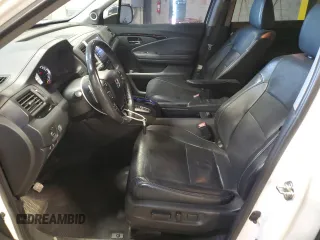 2017 Honda Pilot Elite with VIN 5FNYF6H08HB005758, listed as a Copart auction lot 53655725 with 124,218 mi miles and Salvage Title. Bid and sale history available at DreamBid. Image 7.